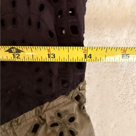 Ganni Broderie Embroidered Eyelet Mini Dress - Picture 7 of 8